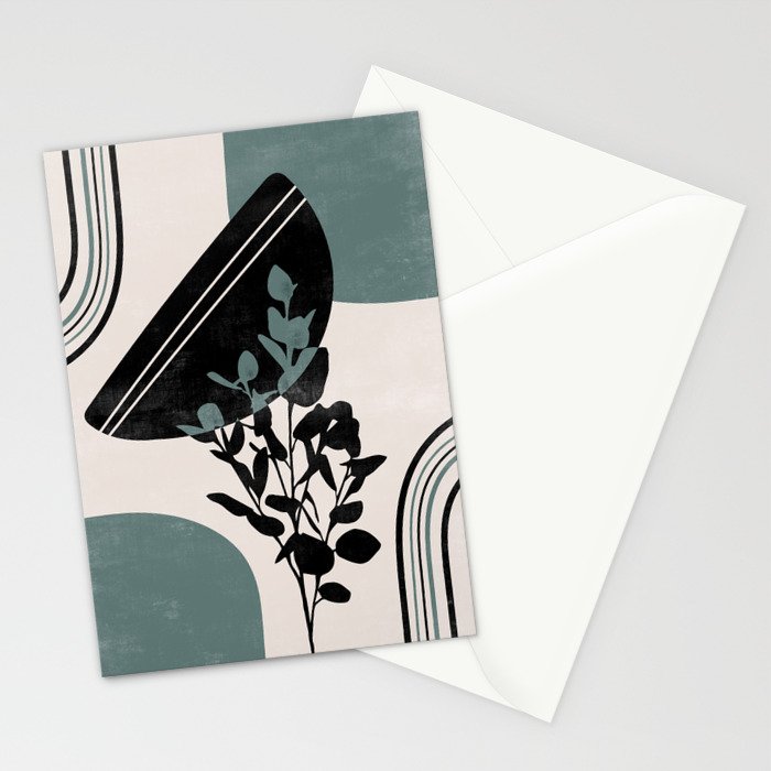 Eucalyptus Boho Botanical Stationery Card Gallery Image 2