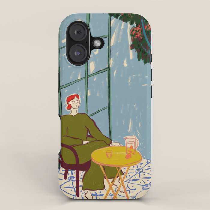 WOMAN UNDER A TREE iPhone Case Gallery Image 1