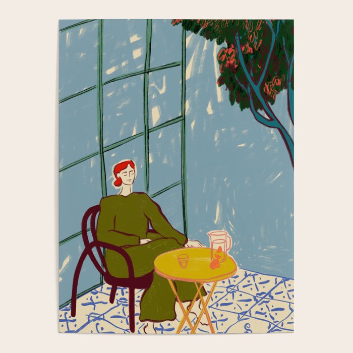 WOMAN UNDER A TREE Poster Gallery Image 1