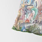 Miyazaki Tribute Pillow Sham Gallery Image 4