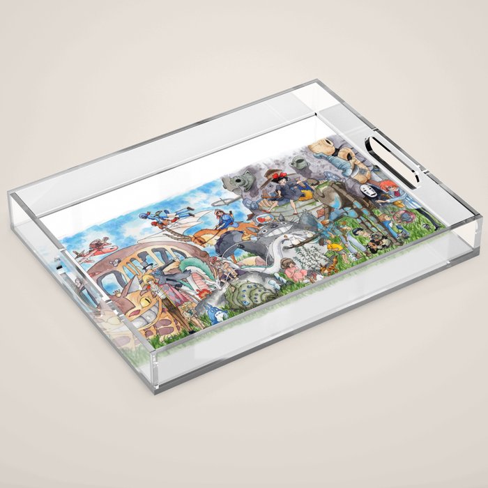 Miyazaki Tribute Acrylic Tray Gallery Image 1