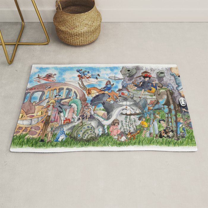 Miyazaki Tribute Rug Gallery Image 1
