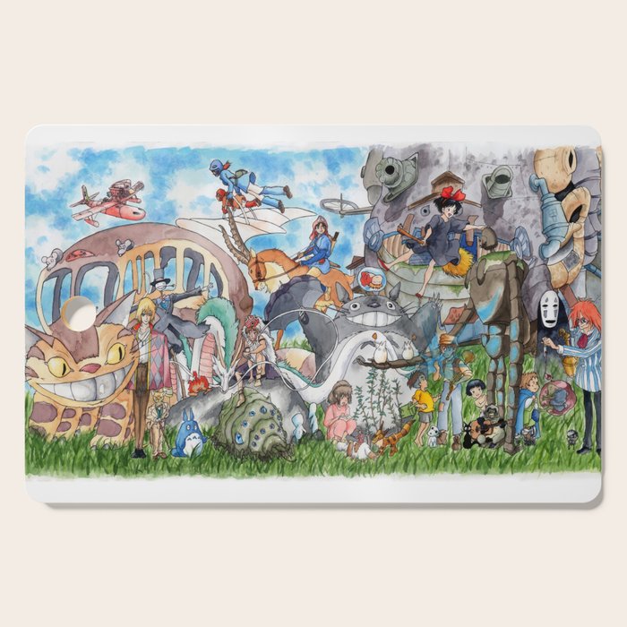 Miyazaki Tribute Cutting Board Gallery Image 1