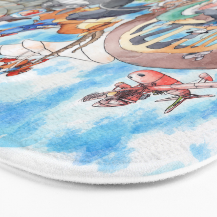 Miyazaki Tribute Bath Mat Gallery Image 3