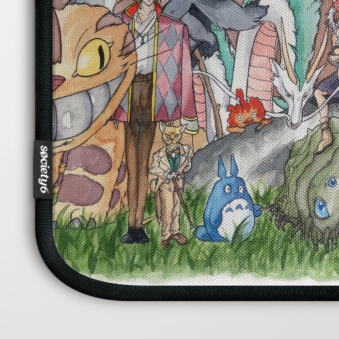 Miyazaki Tribute Laptop Sleeve Gallery Image 3