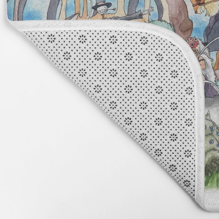Miyazaki Tribute Bath Mat Gallery Image 2