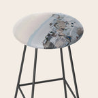 Santorini Sunset Bliss #1 #wall #art #society6 Stool Gallery Image 2