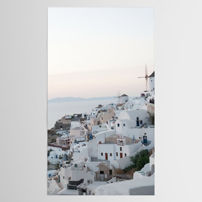 Santorini Sunset Bliss #1 #wall #art #society6 Tablecloth Gallery Image 2