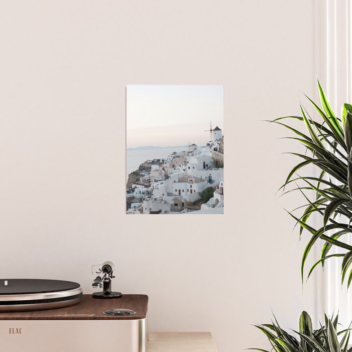 Santorini Sunset Bliss #1 #wall #art #society6 Poster Gallery Image 2