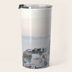 Santorini Sunset Bliss #1 #wall #art #society6 Travel Mug Gallery Image 3