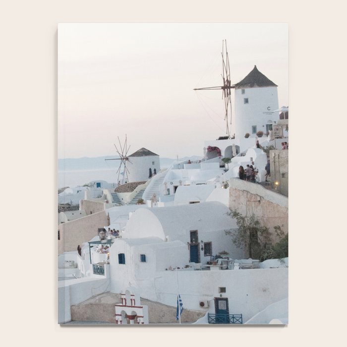 Santorini Sunset Bliss #1 #wall #art #society6 Notebook Gallery Image 4