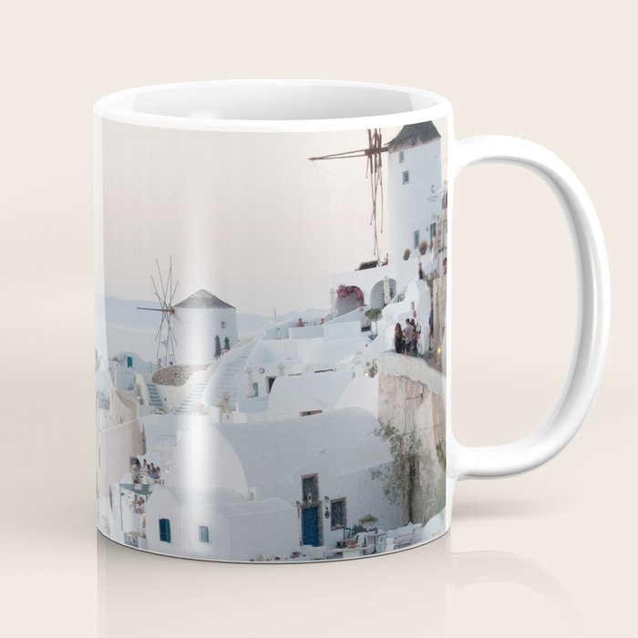 Santorini Sunset Bliss #1 #wall #art #society6 Coffee Mug Gallery Image 1