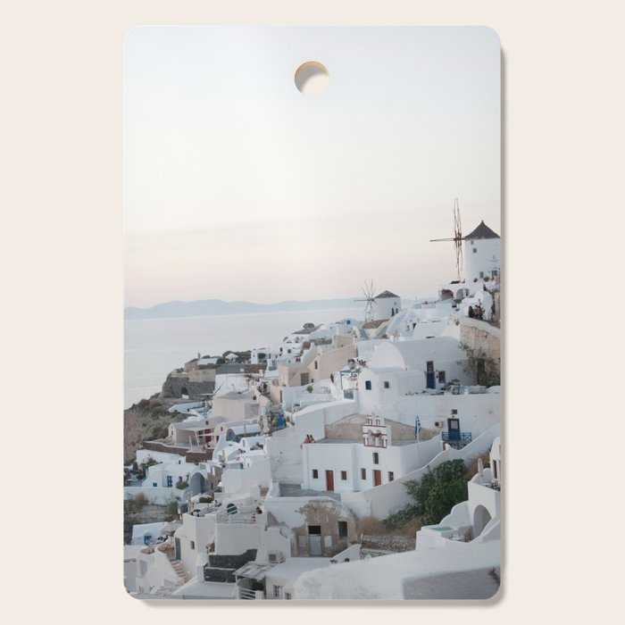 Santorini Sunset Bliss #1 #wall #art #society6 Cutting Board Gallery Image 1