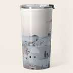 Santorini Sunset Bliss #1 #wall #art #society6 Travel Mug Gallery Image 2