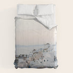 Santorini Sunset Bliss #1 #wall #art #society6 Comforter Gallery Image 6