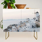 Santorini Sunset Bliss #1 #wall #art #society6 Credenza Gallery Image 1