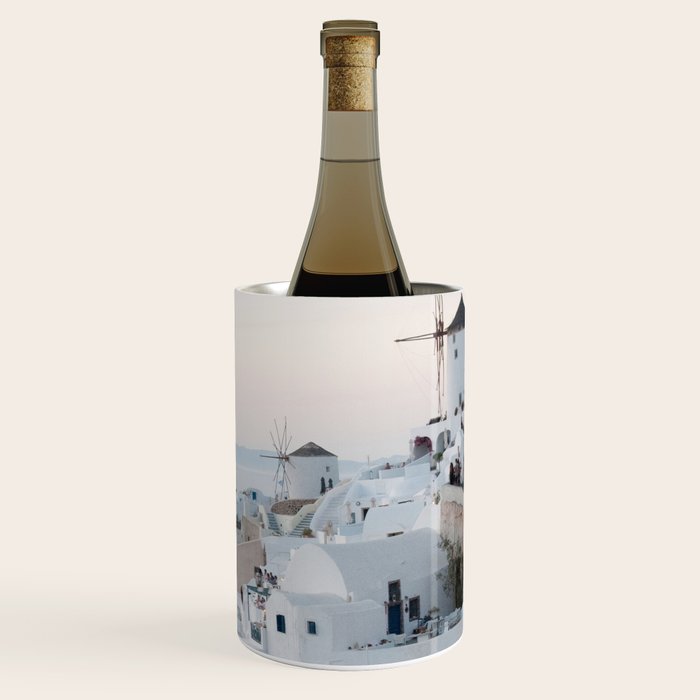 Santorini Sunset Bliss #1 #wall #art #society6 Wine Chiller Gallery Image 3