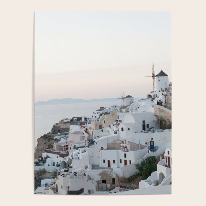 Santorini Sunset Bliss #1 #wall #art #society6 Poster Gallery Image 4