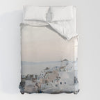 Santorini Sunset Bliss #1 #wall #art #society6 Duvet Cover Gallery Image 6