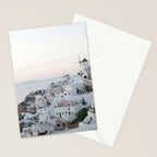 Santorini Sunset Bliss #1 #wall #art #society6 Stationery Card Gallery Image 2