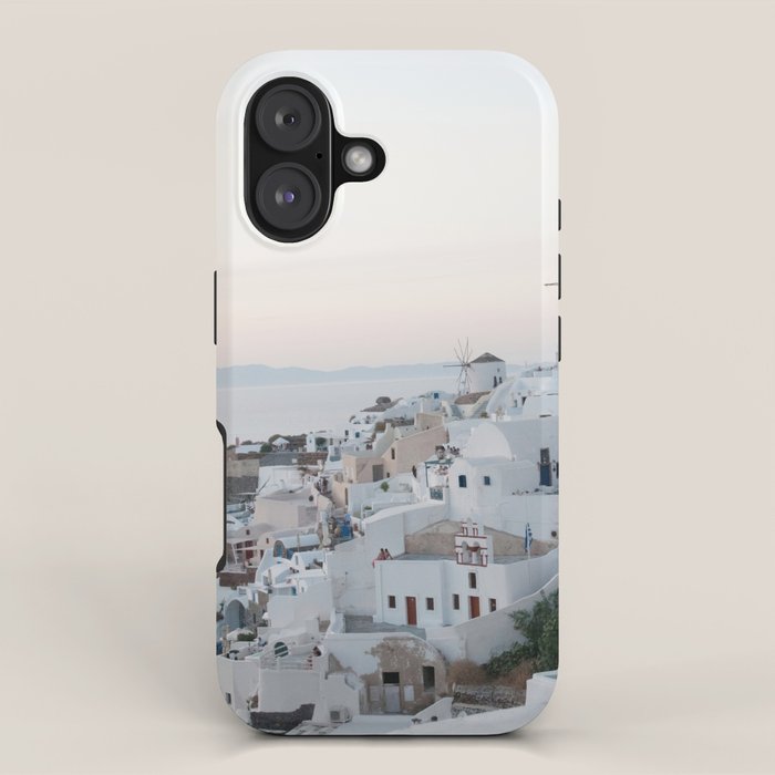 Santorini Sunset Bliss #1 #wall #art #society6 iPhone Case Gallery Image 1