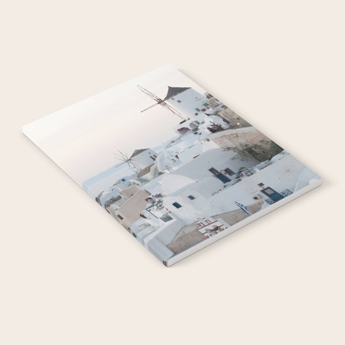 Santorini Sunset Bliss #1 #wall #art #society6 Notebook Gallery Image 1