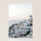 Santorini Sunset Bliss #1 #wall #art #society6 Stationery Card Gallery Image 2