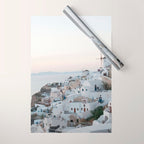 Santorini Sunset Bliss #1 #wall #art #society6 Wrapping Paper Gallery Image 1