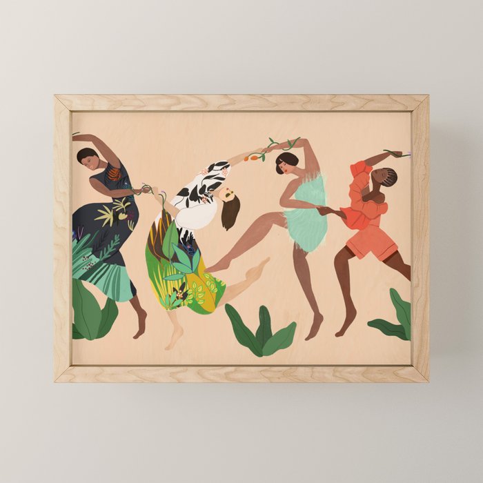 Dancing to the Beat of my Own Drum Mini Art Print Gallery Image 1