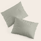 Sage linen Pillow Sham Gallery Image 3