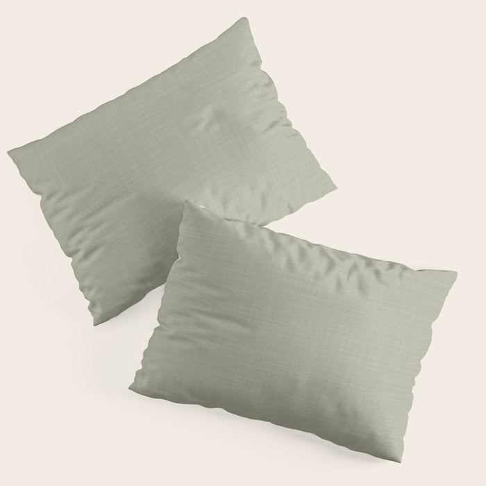 Sage linen Pillow Sham Gallery Image 3