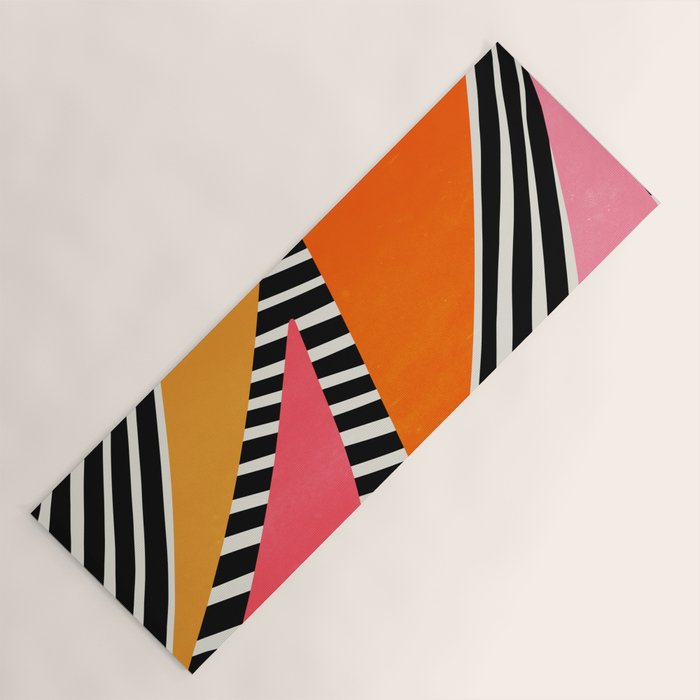 Mid Century Abstraction | PATTERN 02: The Retro Edition Yoga Mat Gallery Image 1