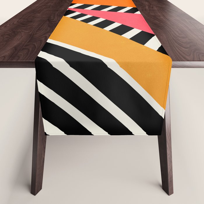 Mid Century Abstraction | Pattern 02: The Retro Edition Table Runner