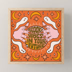 Spooky Vibes in Your Future Mini Art Print Gallery Image 1