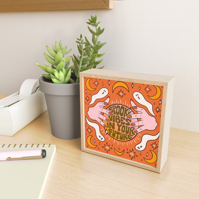 Spooky Vibes in Your Future Mini Art Print Gallery Image 2