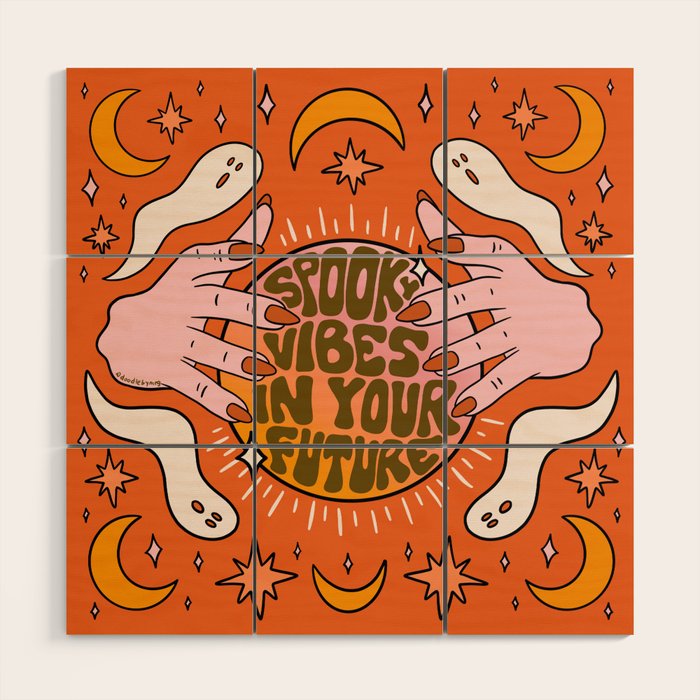 Spooky Vibes in Your Future Wood Wall Art Gallery Image 1