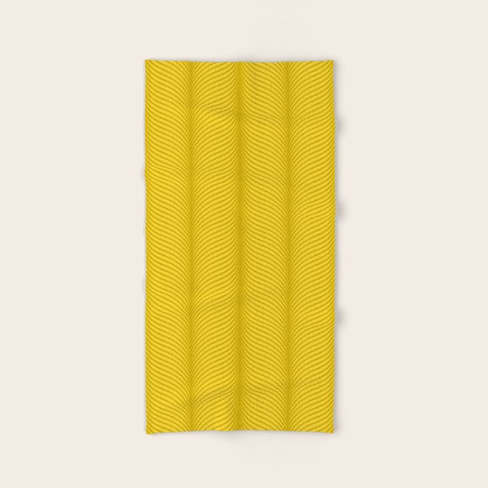 Elysian XVIII Chartreuse Green Bath Towel Gallery Image 2