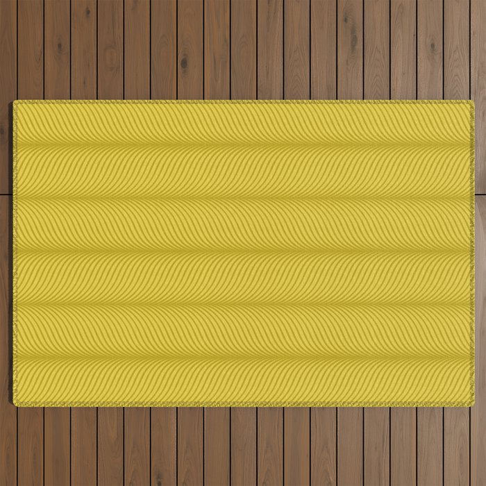 Elysian XVIII Chartreuse Green Outdoor Rug Gallery Image 2
