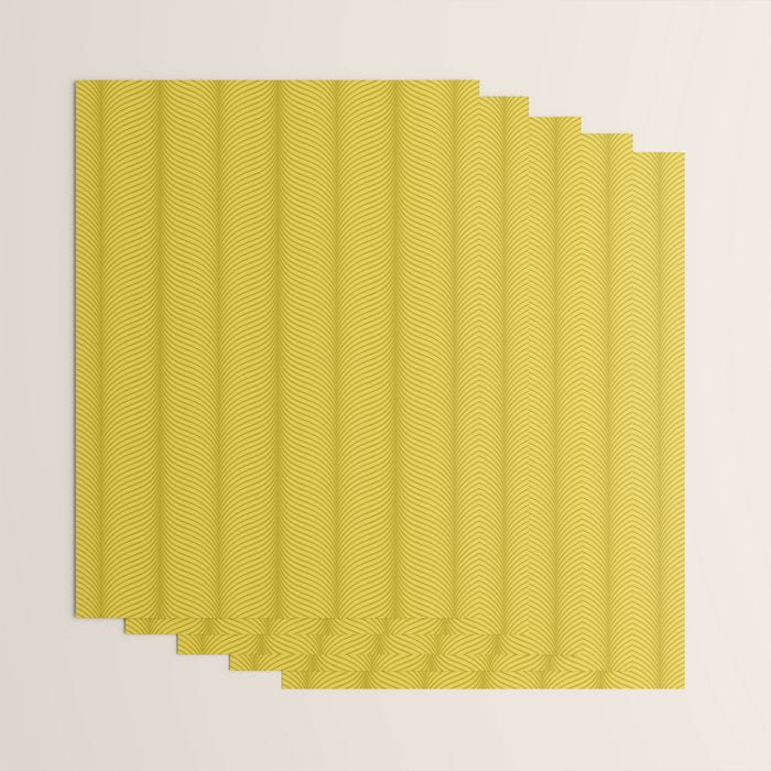 Elysian XVIII Chartreuse Green Wrapping Paper Gallery Image 3