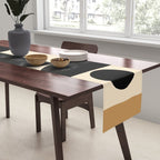 Modern geometric shapes 47 Table Runner Gallery Image 2