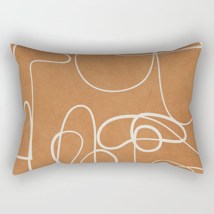 Lines in Space 8 Rectangular Pillow Gallery Image 2