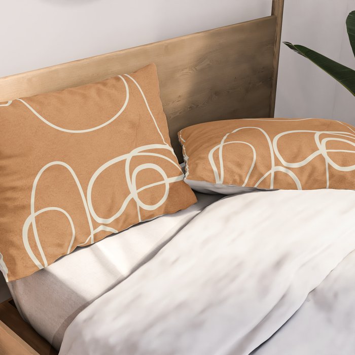 Lines in Space 8 Pillow Sham Gallery Image 2