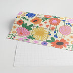 Bright flowers pattern Wrapping Paper Gallery Image 2