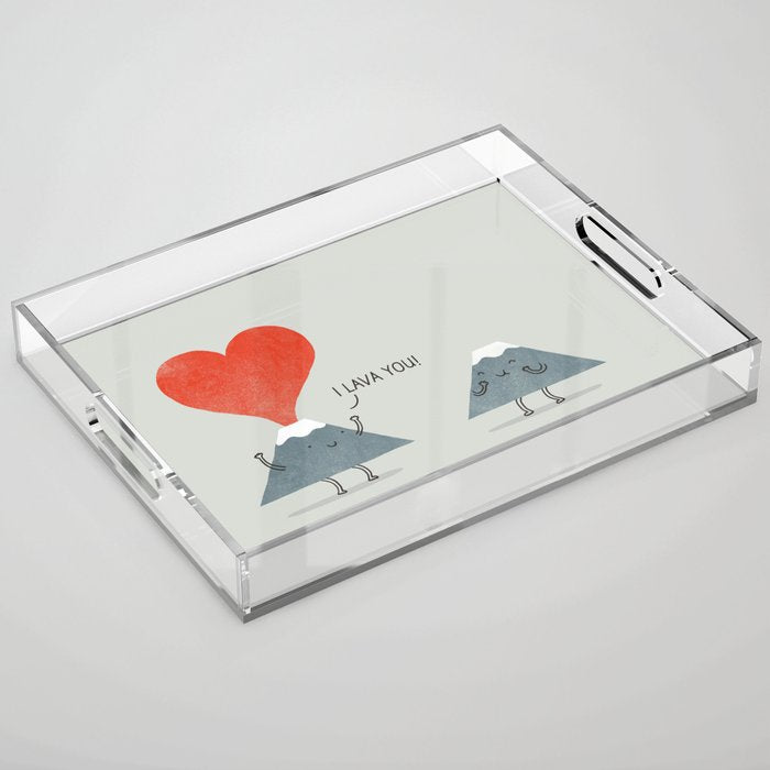 I Lava You Acrylic Tray Gallery Image 1