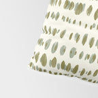 Wildlife Safari Dots green Pillow Sham Gallery Image 4