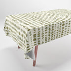Wildlife Safari Dots green Tablecloth Gallery Image 1