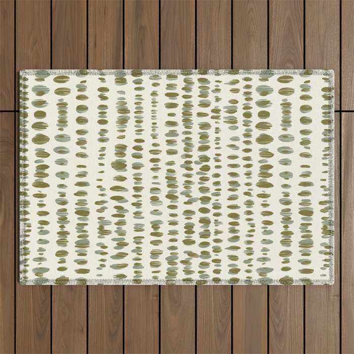 Wildlife Safari Dots green Outdoor Rug Gallery Image 1