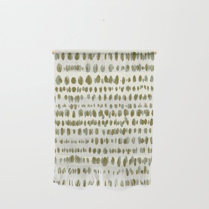 Wildlife Safari Dots green Wall Hanging Gallery Image 1