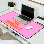 Sassy Cute Adorable Confidence Quote Desk Mat Gallery Image 2