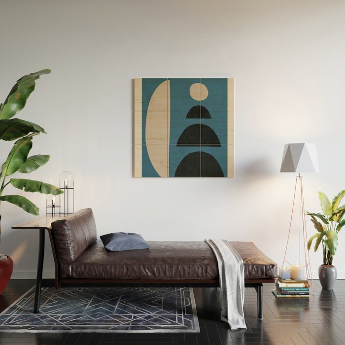Abstract Balance 8 Wood Wall Art Gallery Image 2